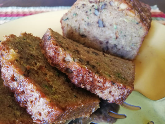 Pastel de Zucchini con Nueces